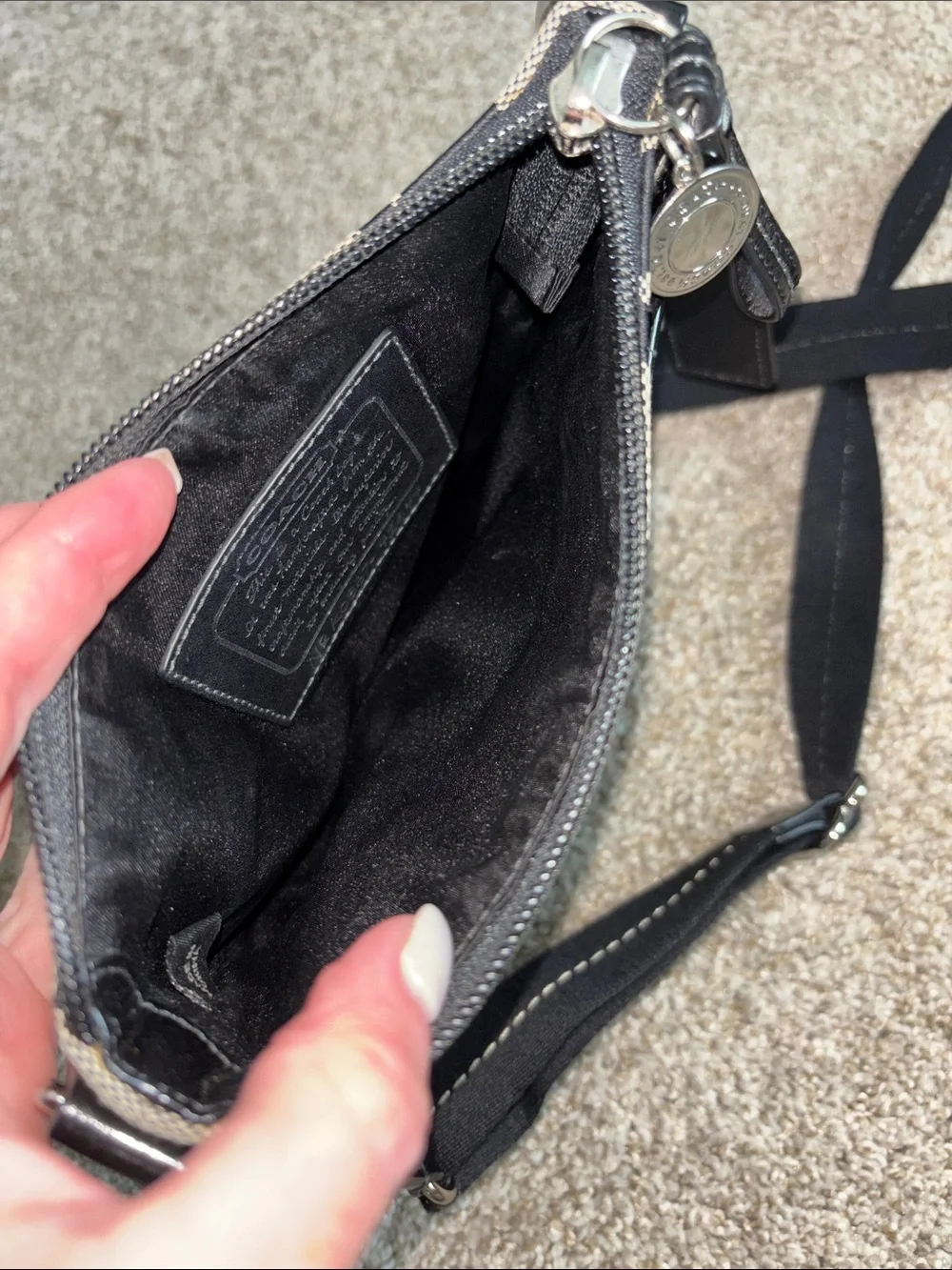 Coach crossbody signature